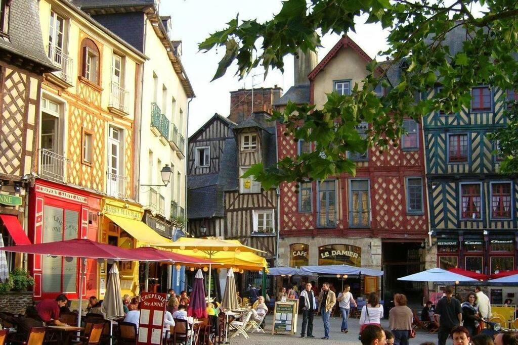 Le Mimosa, Maison-Jardin Dans Rennes- 2 Chambres エクステリア 写真